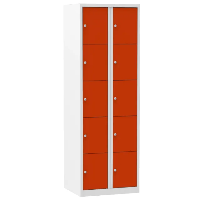 Lockerkast Color 10 vakken 2.10 Lockerkast Color 10 vakken 2.10