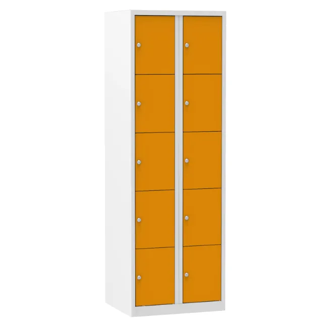 Lockerkast Color 10 vakken 2.10 Lockerkast Color 10 vakken 2.10