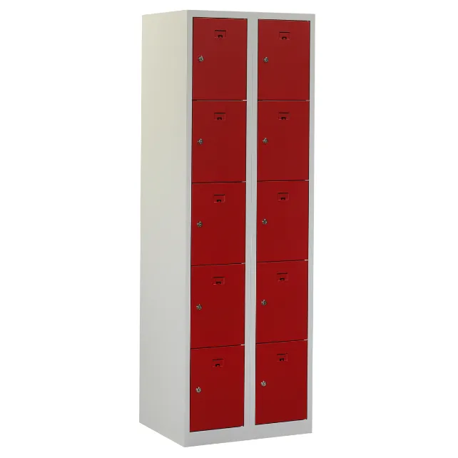 Lockerkast Premio 10 vakken 2.10 Lockerkast Premio 10 vakken 2.10