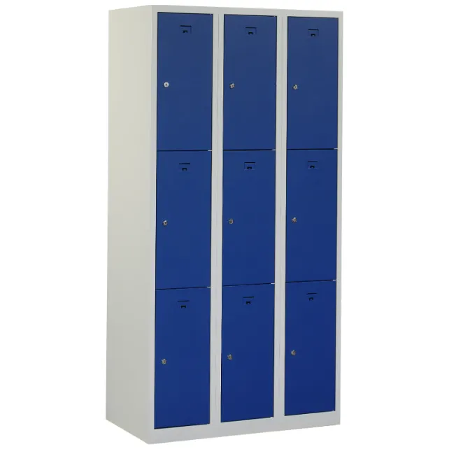 Lockerkast Premio 9 vakken 3.9 Lockerkast Premio 9 vakken 3.9