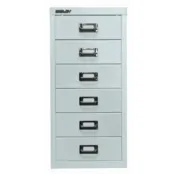 Bisley meerladekast 6 laden A4 Bisley meerladekast 6 laden A4