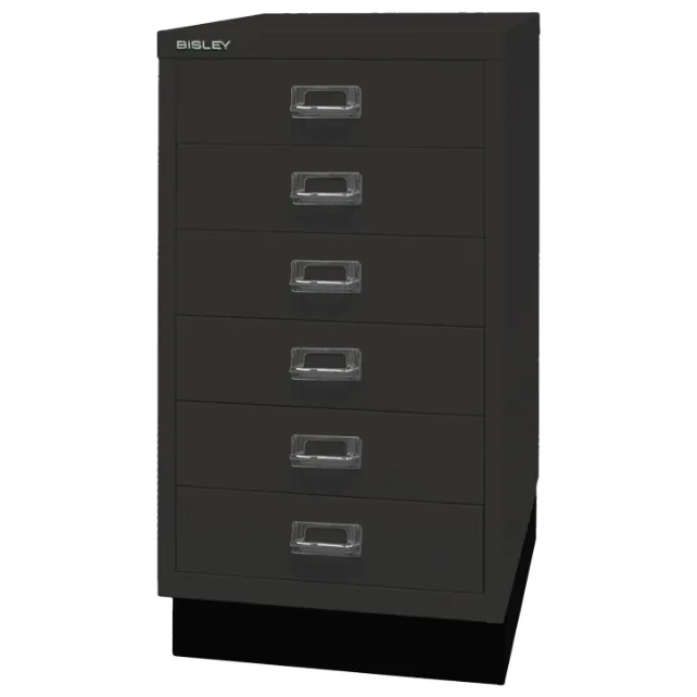 Bisley meerladekast 6 laden A3  met sokkel