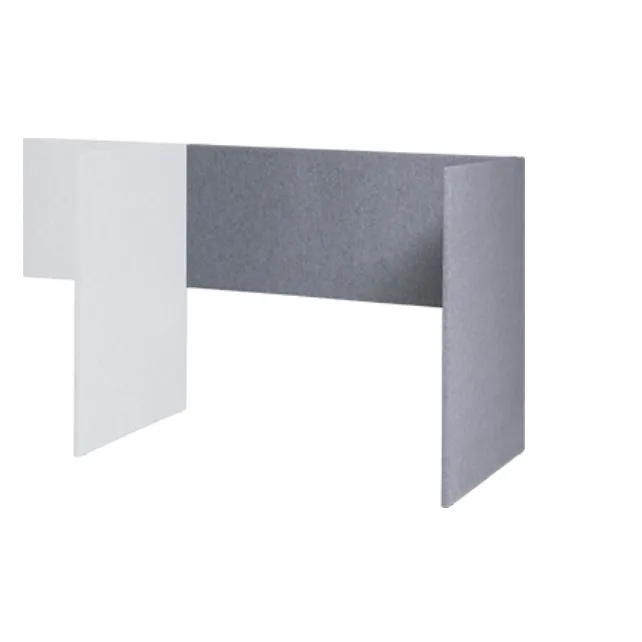 Akoestische scheidingswand  U-opstelling laag koppelpaneel