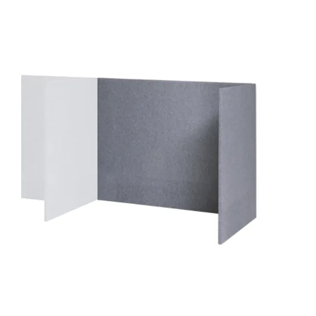 Akoestische scheidingswand  U-opstelling hoog koppelpaneel