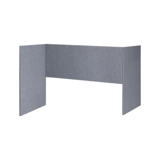 Akoestische scheidingswand  Z-opstelling laag