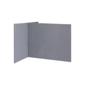 Akoestische scheidingswand  T-opstelling hoog