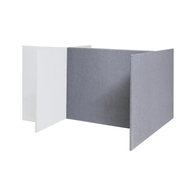 Akoestische scheidingswand  H-opstelling hoog koppelpaneel