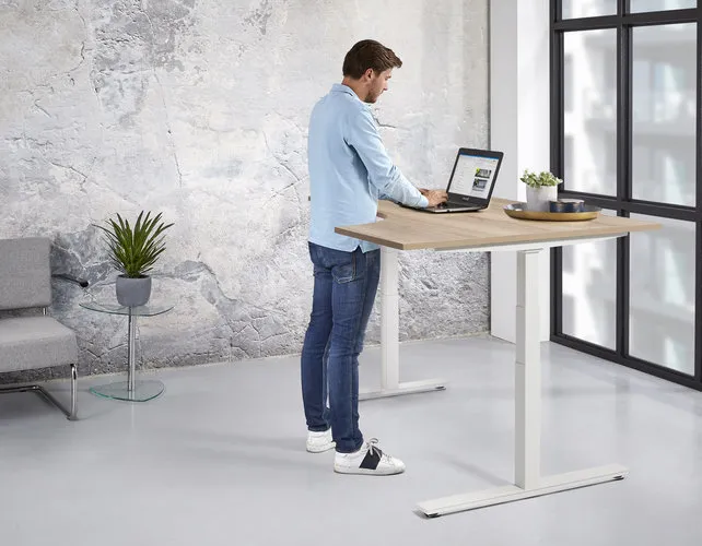 Elektrisch zit-sta wingbureau