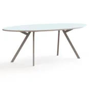 Vergadertafel Greco ellipsvorm