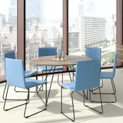 Air vergadertafel 6 stoelen