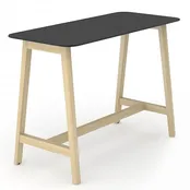 High table nova fenix wood