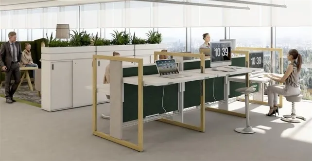 Mikomax Stand Up R duo zit-sta bureau