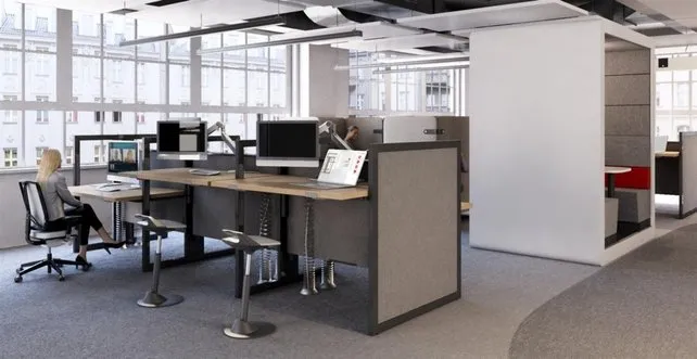 Mikomax Stand Up R duo zit-sta bureau