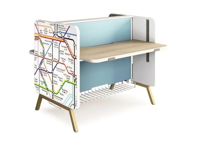 Mikomax Stand Up duo zit-sta bureau