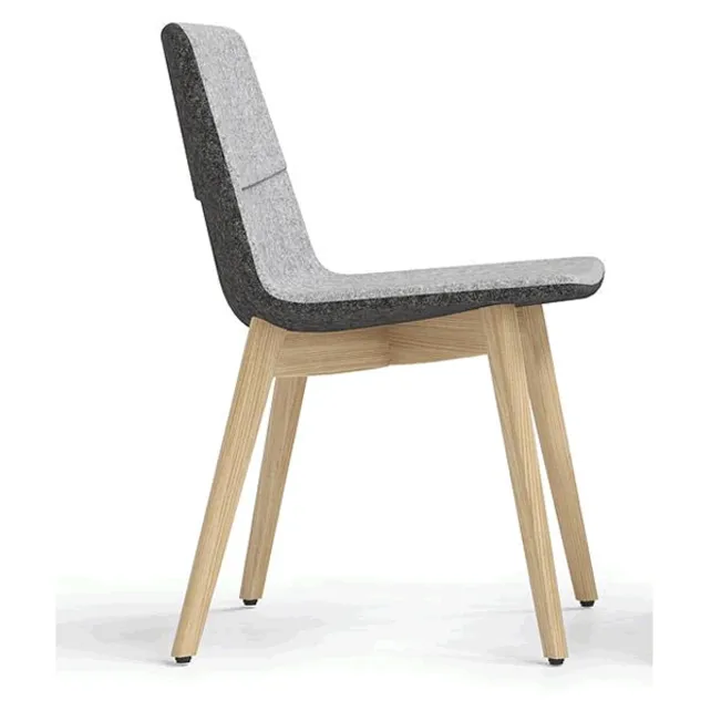 Twist&sit met houten onderstel