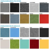 Akoestische scheidingswand Free standing