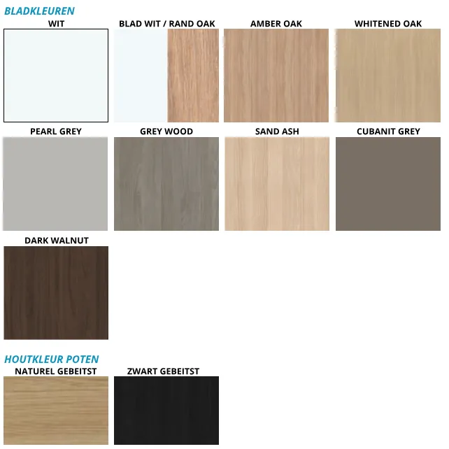 Vergadertafel Nova Wood XL