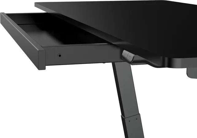 Elektrisch zit-sta bureau Nero