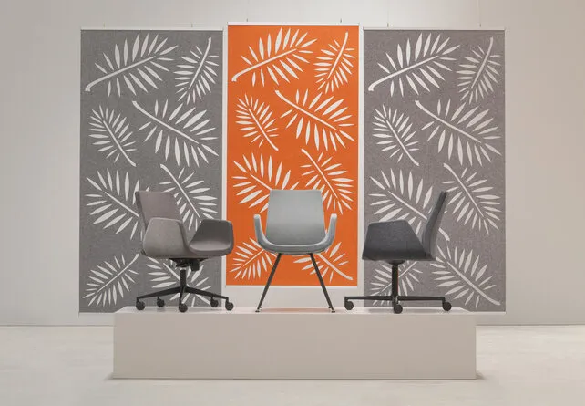 Vergaderstoel Nero met wieltjes