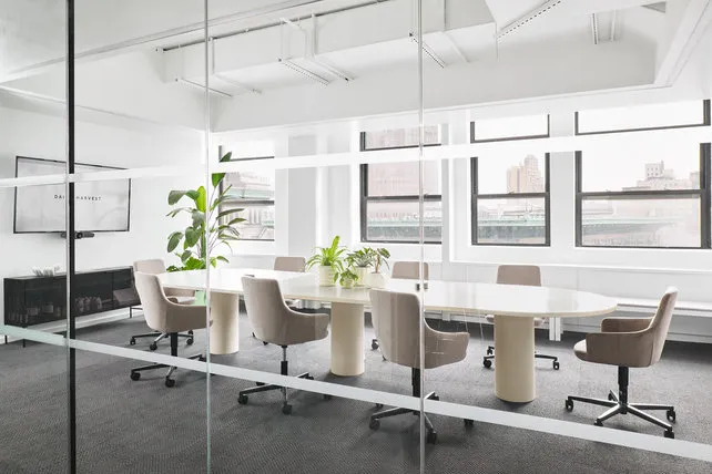 Vergaderstoel Hendrix mini met wieltjes