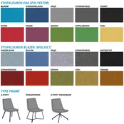 Vergaderstoel Hendrix mini zonder armleuning