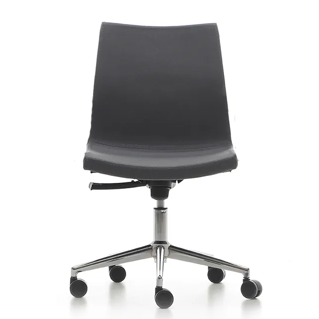 Vergaderstoel sumo met wielen zonder armleuning