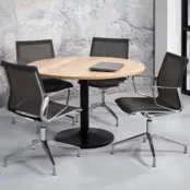 Ronde vergadertafel Base