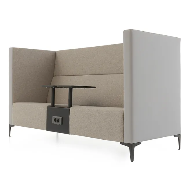 Cara medium bank met werktafels