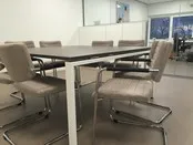 Vierkante vergadertafel Catro