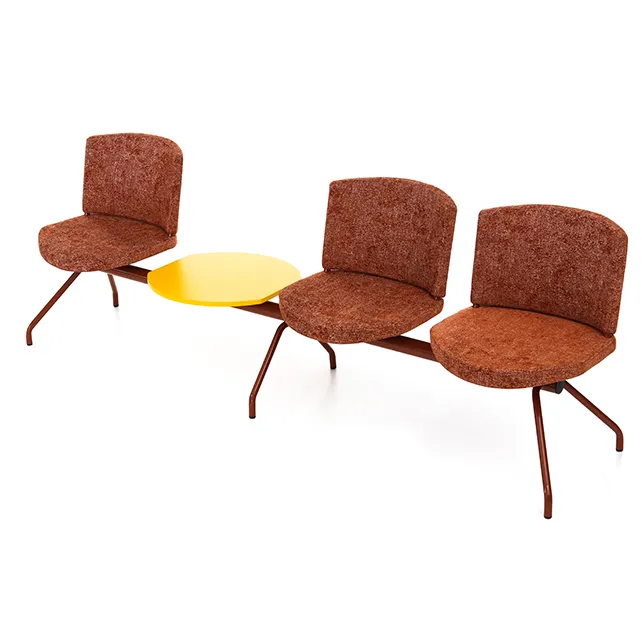 Kurvi bench 3 zits met tafeltje