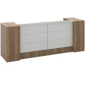 Receptiebalie Dubai 288cm Receptiebalie Dubai 288cm