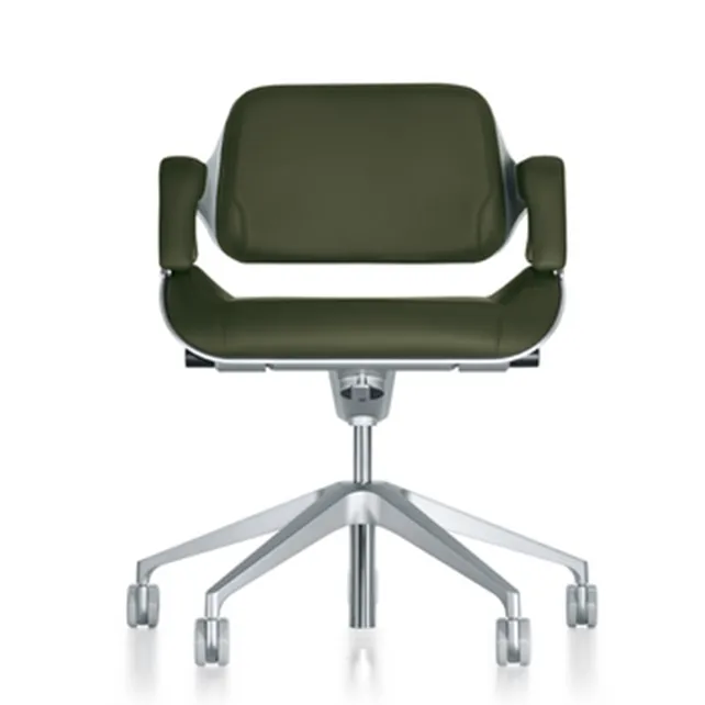 Silver bureaudraaistoel lage rug