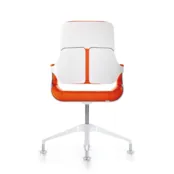 Silver bureaudraaistoel medium hoge rug