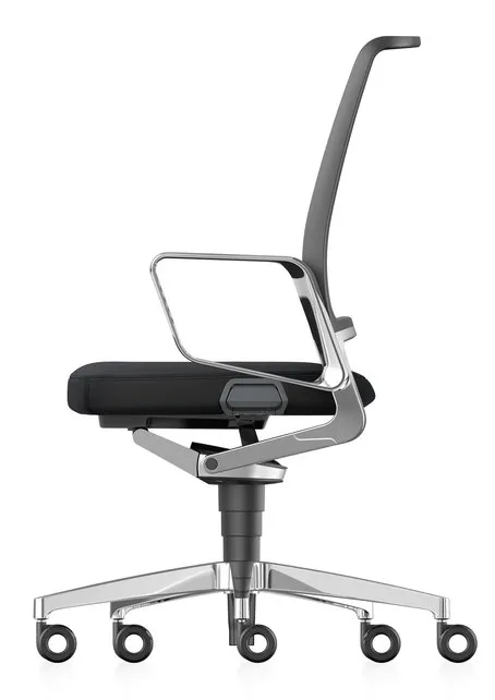 VINTAGEis5 design bureaustoel netweave