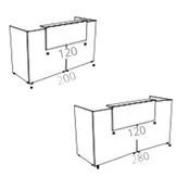 Fifty-full receptiebalie