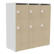 Eko Equipped locker met garderobe vak Eko Equipped locker met garderobe vak