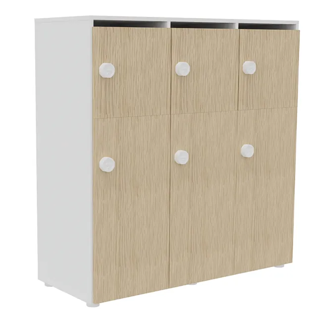 Eko Equipped locker met garderobe vak Eko Equipped locker met garderobe vak