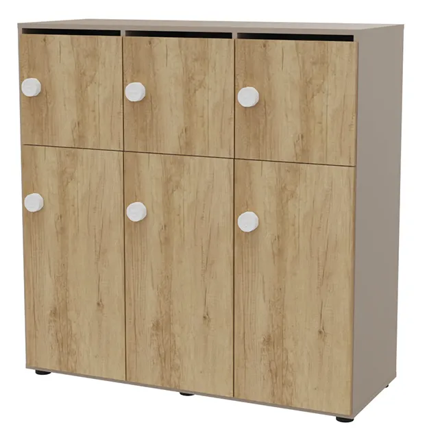 Eko Equipped locker met garderobe vak Eko Equipped locker met garderobe vak