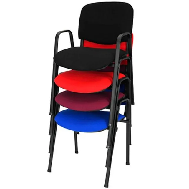 Vergaderstoel Bruno met armleggers