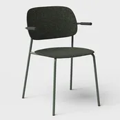 Hale vergaderstoel met armleuningen