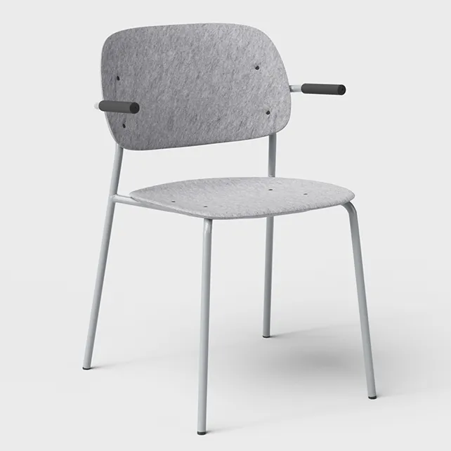 Hale vergaderstoel met armleuningen