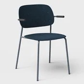 Hale vergaderstoel met armleuningen