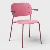 Hale vergaderstoel met armleuningen