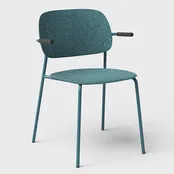 Hale vergaderstoel met armleuningen