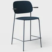 Hale balie stoel met armleuningen Hale balie stoel met armleuningen