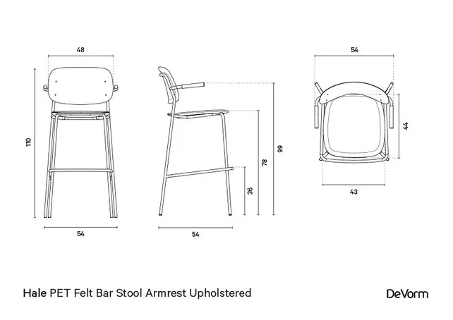 Hale bar stoel Hale bar stoel