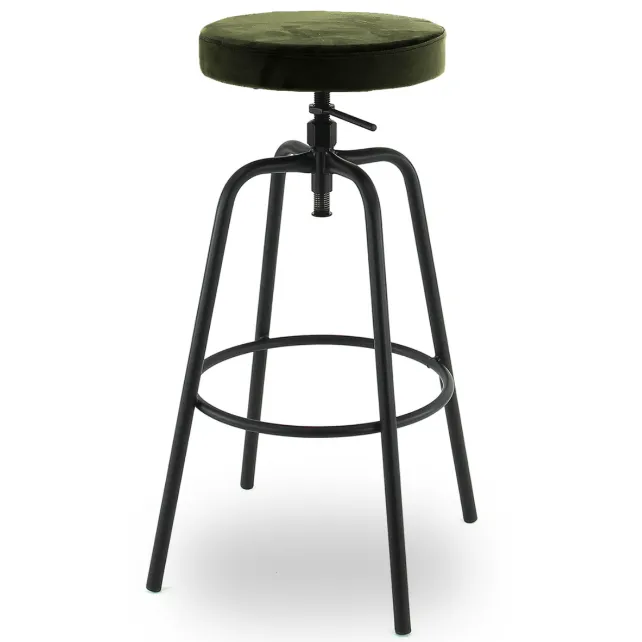 Hoge kruk Tergu gestoffeerd Hoge kruk Tergu gestoffeerd