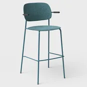 Hale barstoel met armleuningen