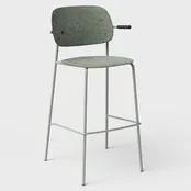 Hale barstoel met armleuningen