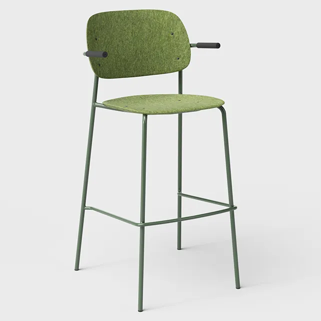 Hale barstoel met armleuningen